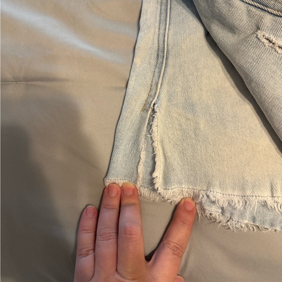 Light Blue Distressed Women Jeans - Picture 1 of 4